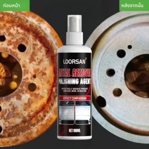 สเปรย์ดูแลการขัดโลหะ การปกป้องที่ยาวนาน คืนความมันวาวของโลหะ เหมาะสําหรับผงเหล็ก สีโครเมี่ยม การบํารุงรักษาดุม