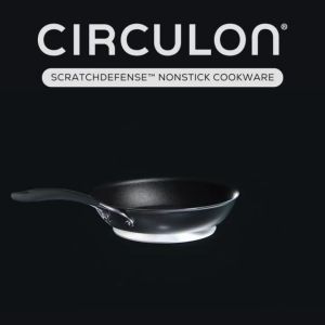 Circulon ScratchDefense A1 Nonstick Frypan Twin Pack Set (21.5/25.4cm)