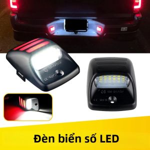 Bộ 2 Đèn LED Biển Số Xe Ô Tô Cho Xe Toyota Tacoma 2005-2015 & Lãnh Nguyên 2000-2013 Tự Động Một Phần Đèn Hội Phụ Kiện Thay Thế