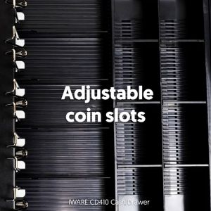 CASH DRAWER / LACI KASIR / LACI UANG IWARE CD-410 RJ-11 (42 x 43 Cm)