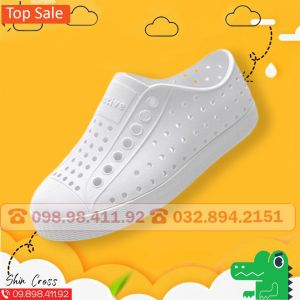 Giày Nhựa Đi Mưa 5 Mẫu Hot Hè 2021 Tặng Kèm 2 Sticker Đi Biển Chống Thấm Nước Chống Trơn Trượt