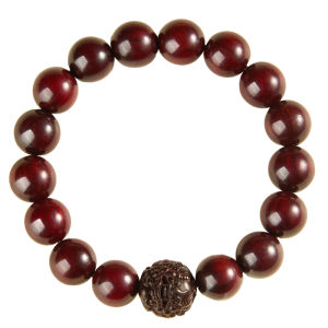 HONGLIANGYUAN | High-Grade Indian Small Leaf Sandalwood Buddhist Beads