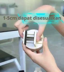 Penyangga Furnitur Tempat Tidur / Kaki Furnitur untuk ruang tamu kamar tidur kamar mandi - Hitam plastik kuat