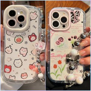 Casepark เคสโทรศัพท์กระจกสำหรับ Samsung S24 S23 S23FE พิเศษ A55 A54 A51 A32 A35 A34 A25การ์ตูนสัตว์น่ารัก A24 A15เคสโทรศัพท์กระจก A14ป้องกันซิลิโคน A12 A10S A05S A03 A02S 4G 5G ดอกไม้ Ins สไตล์ใส Minimalist ฝาครอบขั้นสูง