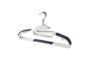 Bonawu Dry and Wet Clothes Hanger Non-Slip Clothes Hanger Childrens Clothes Hanger Organizer Household Hanger Clothes Anti Shoulder Angle