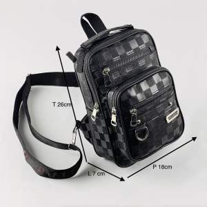 TAS SELEMPANG PRIA SLINGBAG POLO AMSTAR FESHION SPORTY