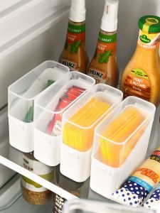 Cheese Slice Storage Box Refrigerator Side Door Cheese Slice Storage Crisper Butter Special Packaging Storage Box