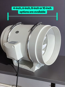 GAA Inline duct booster fan 4/6/8/10inch Industrial ventilation Kitchen exhaust Removing formaldehyde Hotel ventilation