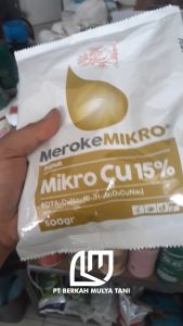Pupuk Meroke Mikro CU 15% Nutrisi Hidroponik 500 Gram Kemasan Pabrik