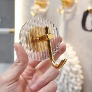 Feelife ตะขอแขวนผนังกันน้ำ4/2ชิ้นตะขอแขวนติดตะขอห้องน้ำแบบไม่ต้องเจาะสำหรับแขวนผ้าเช็ดตัวเครื่องประดับที่แขวนกระเป๋ากุญแจ