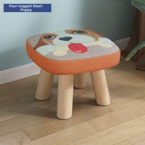 Creative Shoe-changing Stool Round