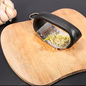 SK-C1020 Garlic Press Crusher Serbaguna / Alat Penghancur Bawang Putih Bahan Stainless Anti Karat