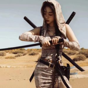 Egypt Morocco Dubai Desert Skirt Exotic Dunhuang Waste Soil Wind Travel Photography Dress