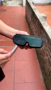 Kính hàn điện tử kính hàn cao cấp tích hợp hai cảm biến cực nhạy tự động làm tối chống chói bảo vệ mắt