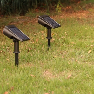 Solar Spotlight Outdoor Waterproof Solar Street Lawn Landscape Garden Yard LED Light Raya Lampu