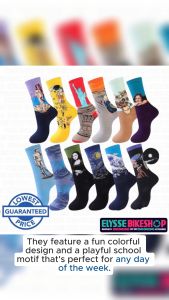 Famous Painting Art Design Adult Socks: A Unique Fashion Statement