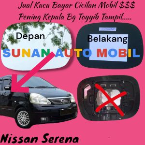 nissan serena kaca spion nissan serena c24 tahun 2004 2005 2006 2007 2008 2009 kaca spion refill tanpa frame