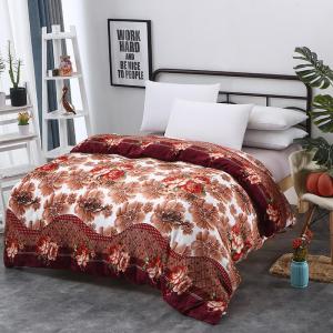ZHIZHOU | Dual Velvet Thickened Blanket Cover Single Piece