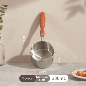 JOJO LIFE | Multi-Purpose Small Pot for Heating Oil Frying Egg and Drizzling Oil