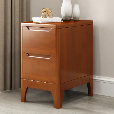 Solid Wood Nordic Bedside Cabinet