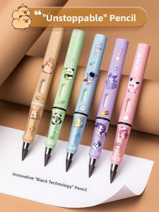 MONLEYTA | Graphene Pencils For Kindergarten Students No Sharpening Required Black Technology Learning Stationery Childrens No Sharpening Pencils