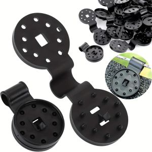 50pcs Cloth Heavy Duty Lock Grip Universal Garden Plant Clamps for Tarpaulin Mesh Canopy Fence