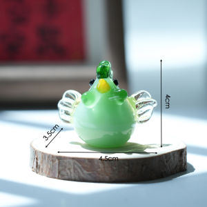 Đồ Trang Trí Bàn Làm Việc Bằng Thủy Tinh Thủ Công Hình Con Gà Trống Đồ Trang Trí Văn Phòng Đồ Trang Trí May Mắn Quà Tặng Trung Quốc Đại Lục