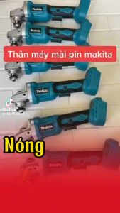 Thân máy mài pin K-MAX Makita Dewalt Hitachi - Không chổi than - Có chống khởi động ngược - Dùng chân pin phổ thông MAKITA