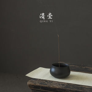 กระท่อมุกดำสไตล์ญี่ปุ่นแบบย้อนยุคทำมือสำหรับบ้านและถั่วชา สร้างสรรค์และประดับตกแต่ง