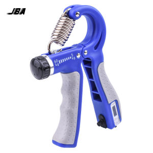 JBA Hand Grip Exercise With Counter 5-60KG Adjustable Thick Spring Anti Slip Durable 握力器 Finger Gripper Hand Recovery Trainer 11-132Lbs