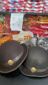 Topi Boni Pramuka Laken/Beludru - Rajutan Boni dengan Lapisan Spon Tebal - Toko Dans Scout - Atribut Pramuka Siaga hingga Pembina - Eceran dan Grosir