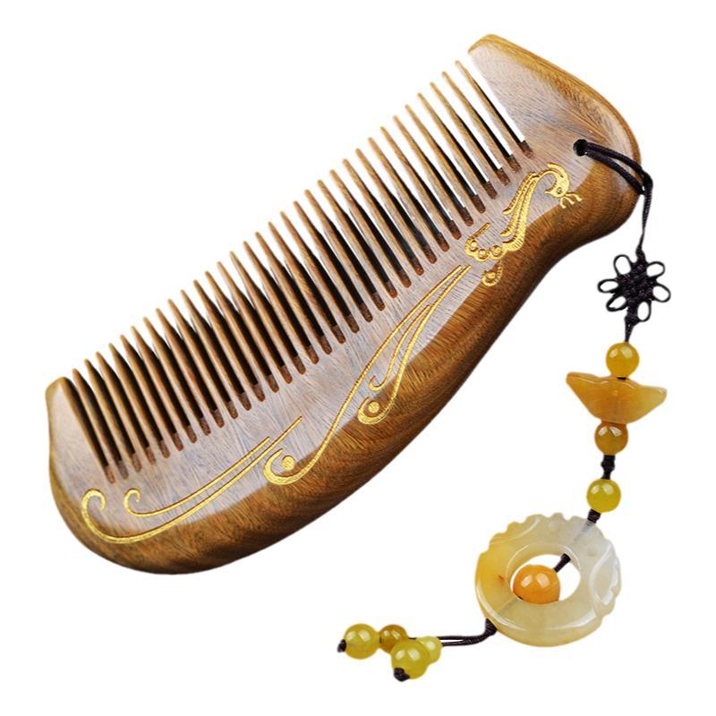 Antistatischer Meridian-Kopfhautmassagekamm aus Naturholz
Kopfhautmassagekamm für die Kopfhautmassage mit Meridianfunktion aus Naturholz (antistatisch)_voghion.com