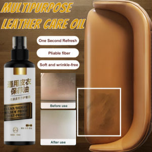 Multipurpose Leather Care Oil No-Clean Polishing Refurbished Maintenance Oil Genuine Leather Cleaner