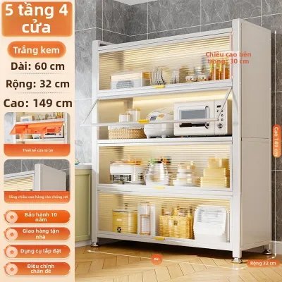 Tủ Lưu Trữ Bếp Chống Bụi Đa Năng