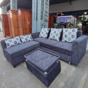 SOFA L PUTUS FULL KAIN / SOFA L / SOFA MURAH