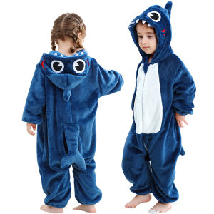 Michley | MICHLEY Carnival Baby Rompers Flannel Cosplay Toddler Infant Clothes Overall Bodysuits Jumpsuit Costume For Girls Boys