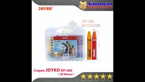 Crayon Joyko OP-36s / Krayon Minyak isi 36 Warna / Oil Pastel OP 36S For Drawing Water Resistant - Non Toxic