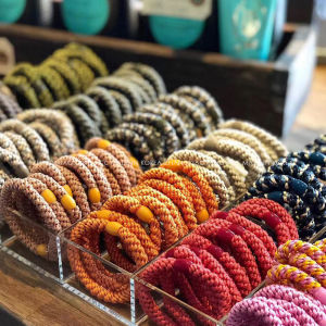 Zheng Qinwen Womens Hair Ties Thick Elastic Hair Bands High Elasticity Hair Ropes Fashionable Hair Accessories Fresh out