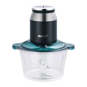 เครื่องบดเนื้อไฟฟ้าแบบมีหัวตัด 2 ชั้น ปรับแต่งได้ 1 ปี ใช้งานในบ้าน ขนาด 2 ลิตร ฟังก์ชันเสริม บดผัก บดเนื้อ บดแป้ง บดกระเทียม บดกระเทียมปอก ลดราคาพิเศษ