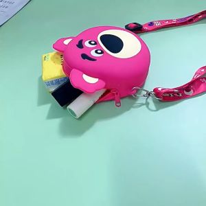 Silicone Sling Bag: A Cute Crossbody Shoulder Bag for Traveling Kids