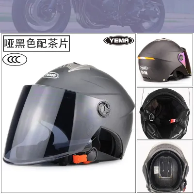 YEMA | Mũ Bảo Hiểm Siêu Nhẹ Tất Cả Mùa với Lớp Chống Gió Chống Nắng và Cách Nhiệt Có Thể Tháo Rời