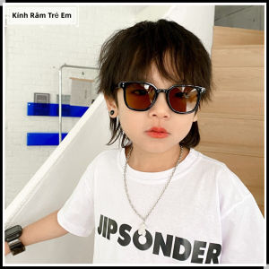 Kính Thời Trang Siêu Hot cho bé yêu Trẻ em cá tính bản Hàn Quốc form vuông bản to mã T1642