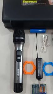 [Pelangi Shop] Microphone Wireless SHURE MU-62 / Microphone Wireless Free Koper MU-62 Baru dan Berkualitas