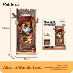 rolife | Fairy Tale Style DIY Bookend Building Block 3D Puzzle
