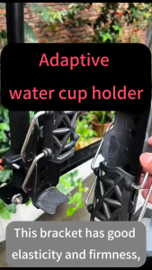 Universal Bike Motorcycle Water Bottle Holder 360° Adjustable Handlebar Cup Cage For MTB Road Cycling ADV Motorcycle