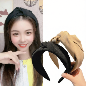 Elevated High Top Crown Wide-edge Hair Band