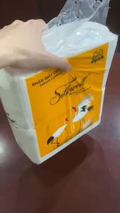 [GIẤY ĂN CÂN] Giấy ăn Silkwell Sếu bịch 1kg 2 lớp giấy ăn chính hãng siêu dai siêu tiết kiệm