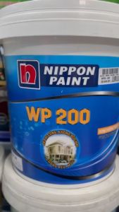 Sơn chống thấm Nippon WP 200 cao cấp (1kg chiết lẻ/6kg/20kg) bảo vệ cho các bề mặt tường đứng khỏi sự thấm nước từ phía thi công.