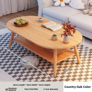 ZHUOHE | Simple Modern Oval Coffee Table