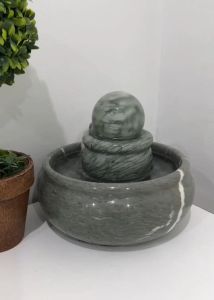 ชุดหินหมุนมงคลเสริมฮวงจุ้ย สีเขียวลายหินอ่อน ราคาถูกต้อง หินแท้ หมุนเสริมฮวง เสริมสวยให้กับคุณ